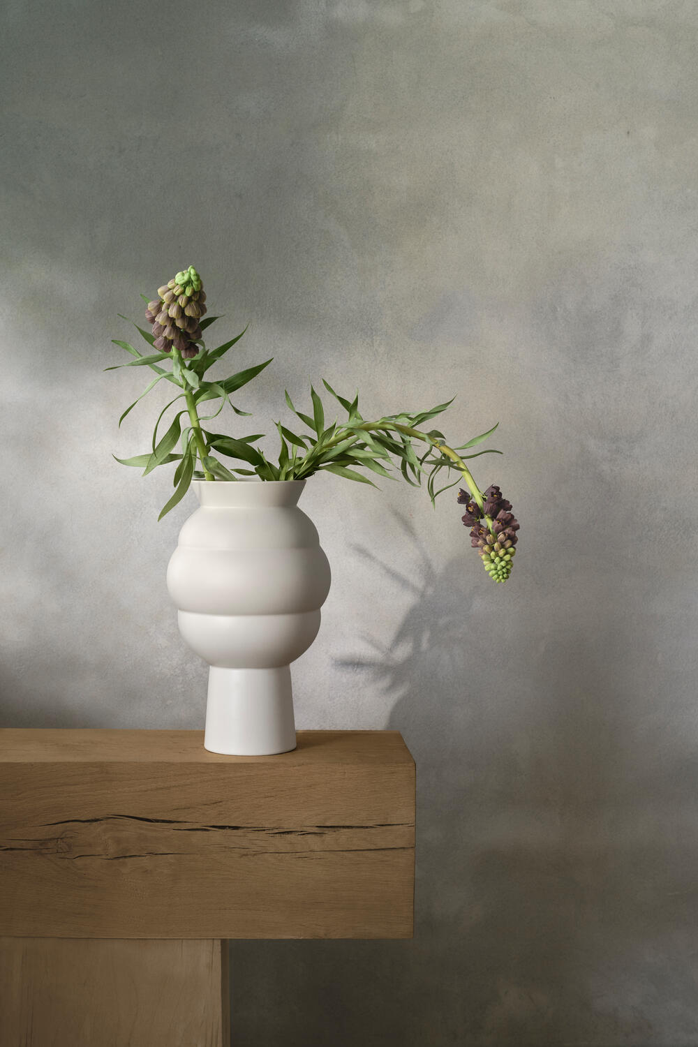 x Tortus Archie vase No4 - hvid